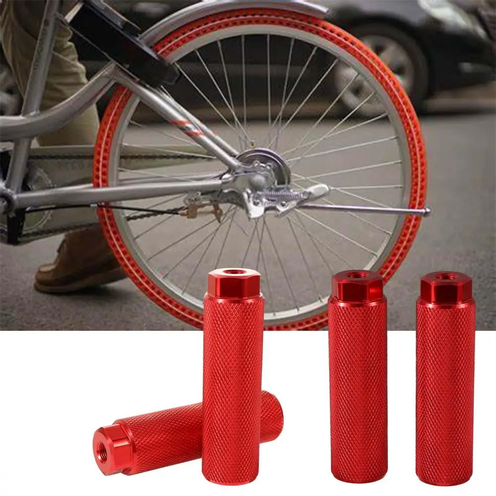 Accesorios de aleación para bicicleta, clavijas traseras antideslizantes para ciclismo, clavijas para acrobacias, Pedal de eje de bicicleta, clavijas para pies de bicicleta, pie de plomo para bicicleta - imagen 3