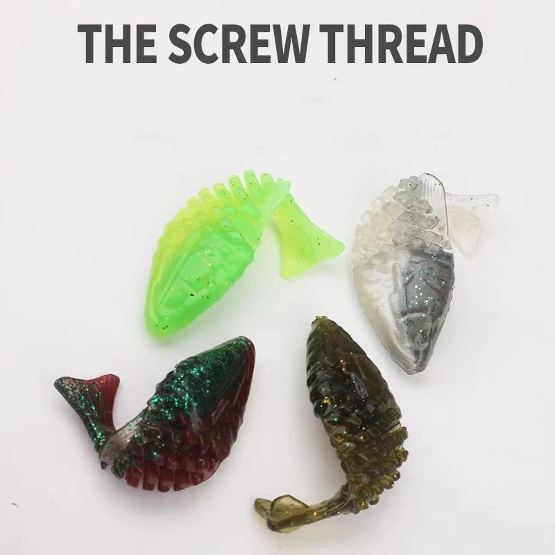 Haimaluo-Señuelos blandos para pesca en el mar, 90mm, 11,5g, cebos Shoft, carpa, Wiggler, Señuelos de Pesca, cebo Artificial de silicona, pez de simulación - imagen 5