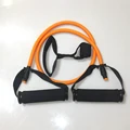 Orange elastic cord