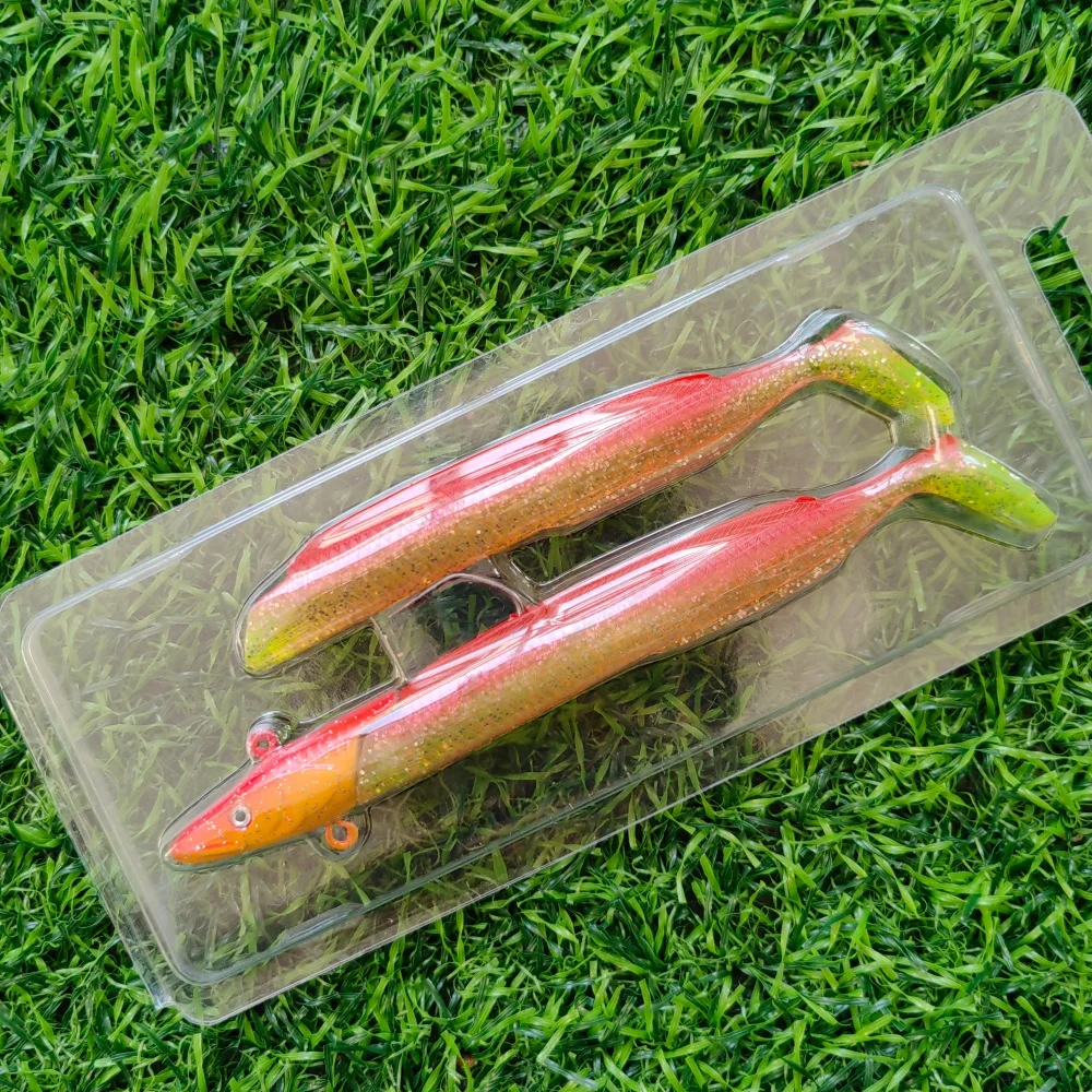 MUKUN Jig Head lubina Lucio - Señuelo blando Spinning - imagen 5