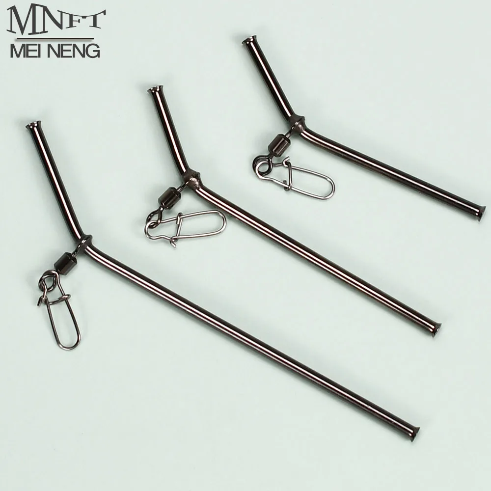 MNFT Conector antienredos tubo latón pequeño para pesca marina
