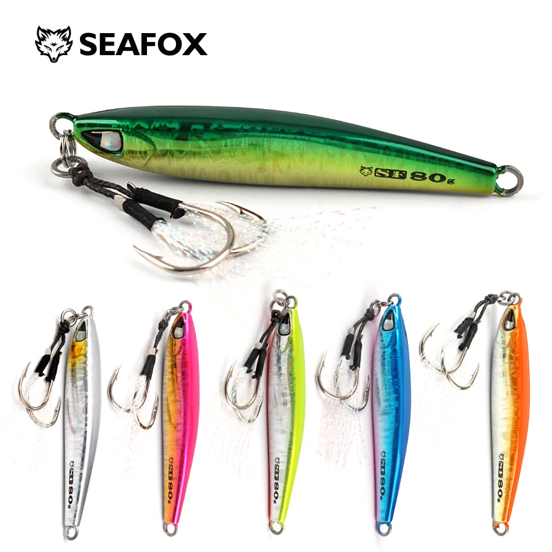 Seafox SF12 Jig Metal 40-100g – Señuelo mar - imagen 2