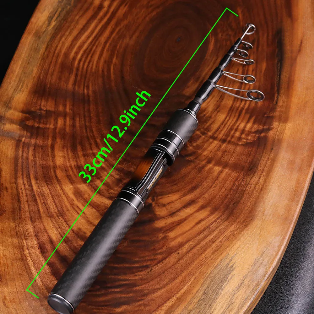 Caña de pescar BAKAWA de 1,8 M, caña de pescar giratoria de agua salada, equipo de Pesca portátil, aparejos de Pesca, accesorios de Pesca - imagen 5