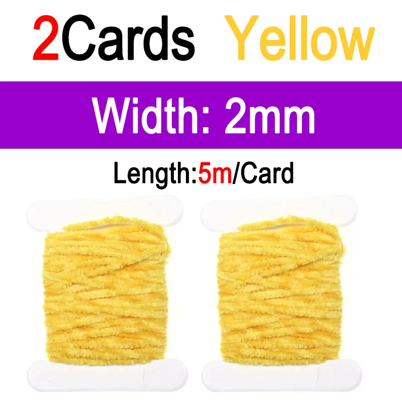 2pcs Yellow 2mm