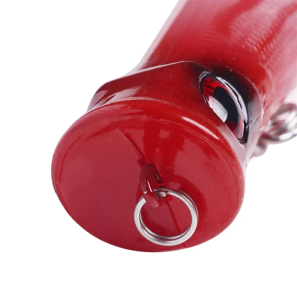 Señuelo de pesca Popper, 8cm-12g, Wobbler flotante, cebo para pececillos, Swimbait Artificial duro, TopWater, ruidoso, leurre duro cebo, 1 ud. - imagen 3