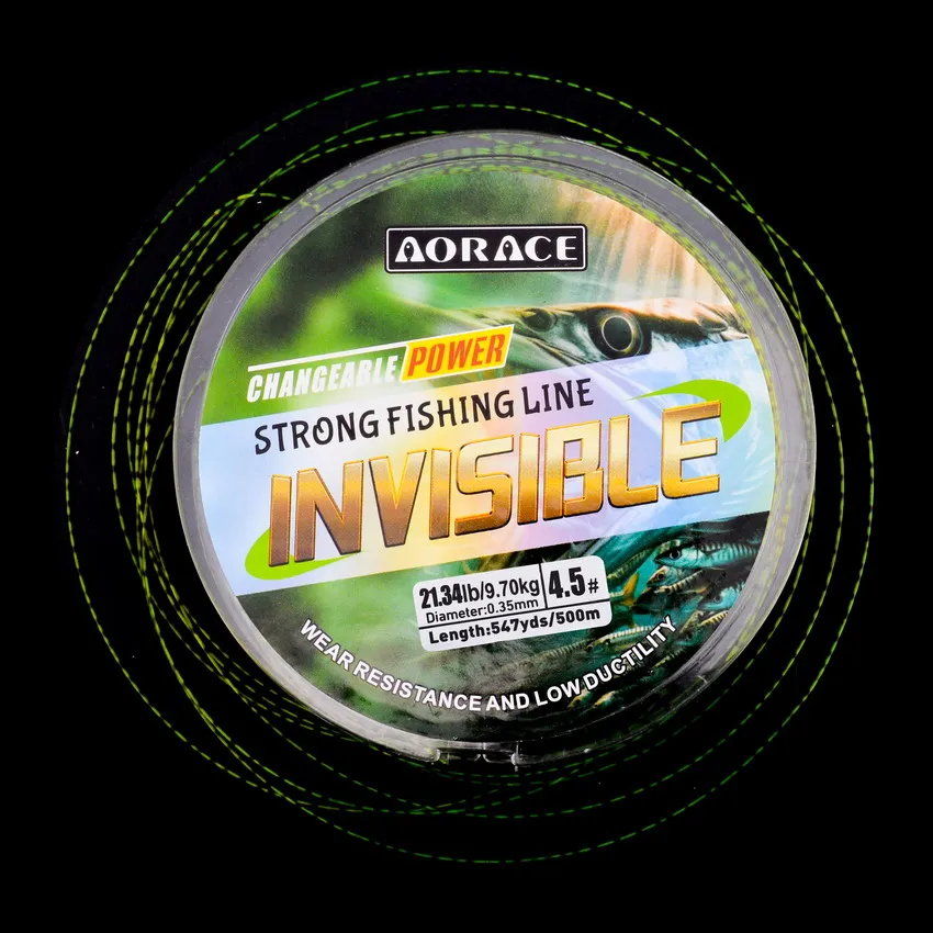 Línea de pesca de 100M-500M, 0,14mm-0,5mm, 4LB-34LB, proceso de tratamiento de revestimiento de fluorocarbono, superficie de carbono, línea de tablero de puntos de nailon - imagen 5