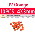 10PCS 4x3mm Orange