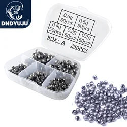 DNDYUJU Plomos ovalados para carpa – Split Shot eficaz
