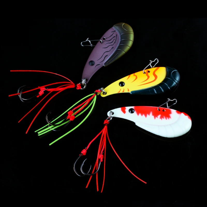 MAGIC WORKS-cebos de Metal para pesca, cebos de vibración para hundir, señuelos de lubina Artificial, aparejos de pesca de 7g/14g - imagen 5