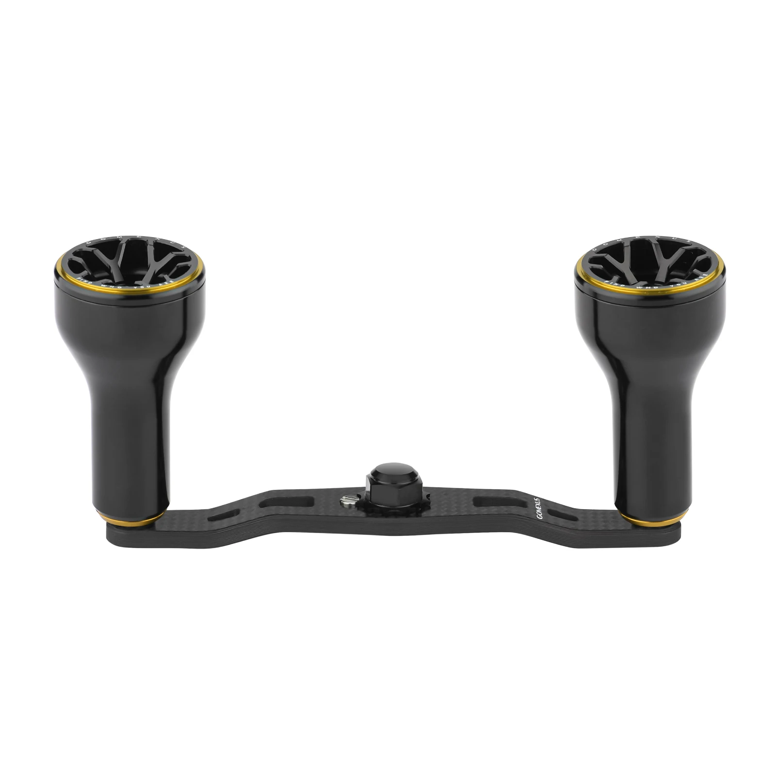 Gomexus-mango de carrete de 105mm para carrete de Baitcasting Shimano Scorpion Antares SLX, doble mango de carbono con perilla larga de aluminio de 30mm - imagen 5