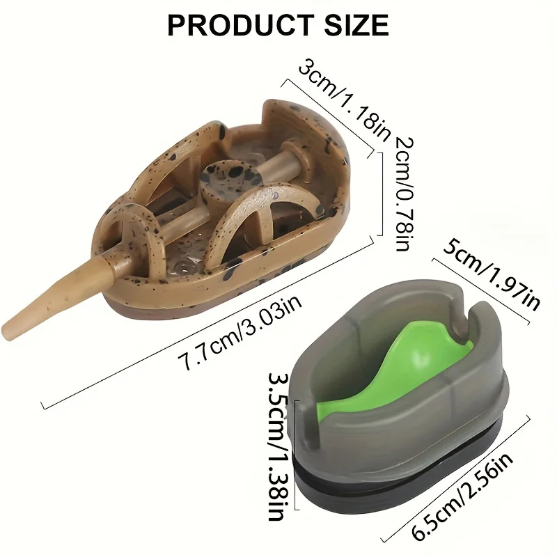 Alimentador de método e inline feeder para carpa – Juego completo - imagen 4