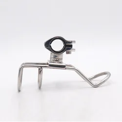 Soporte para caña de pescar kayak acero inoxidable 316 abrazadera riel