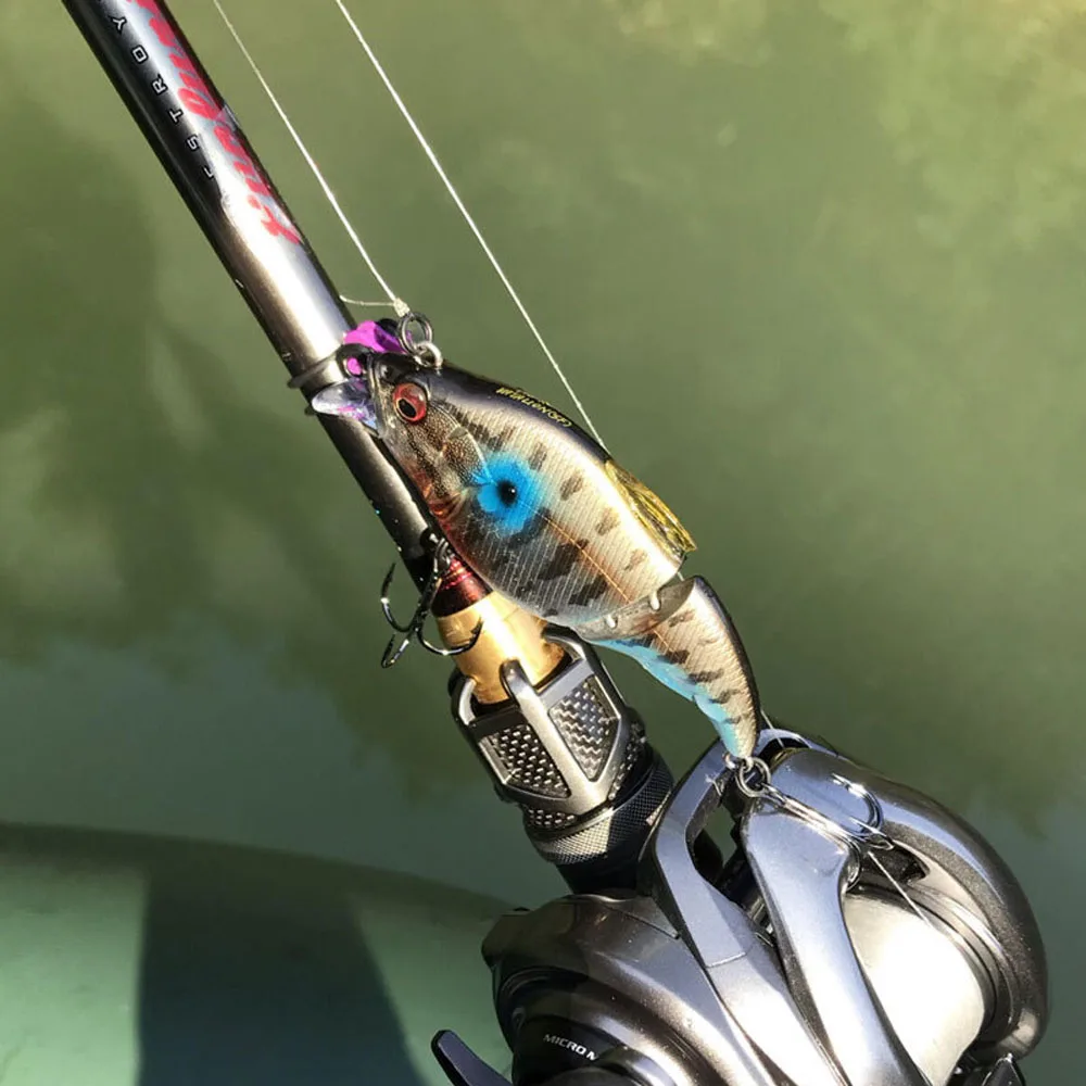 Cebo vibratorio VIB, 71mm, 9,7g, Swimbait, Señuelos de Pesca duros, cebos deslizantes, Wobblers de hundimiento Artificial para Lucio, trucha y lubina - imagen 4