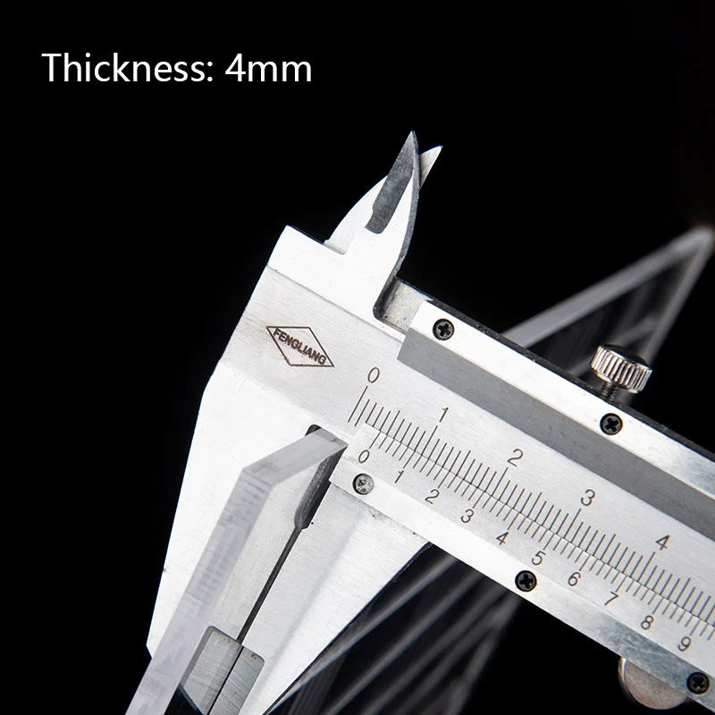 Plantilla de corte de banda de látex, regla de corte de 20-12-230mm, tirachinas de catapulta, accesorios de banda de goma - imagen 5