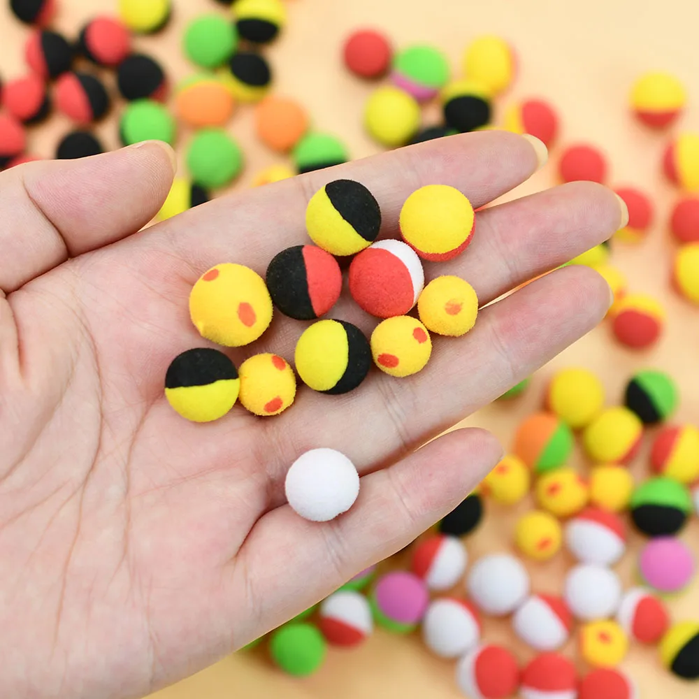 20 unids/caja Señuelos de Pesca de carpa, Boilies emergentes, cebos, bola de espuma, método de aparejo Ronnie, Señuelos de Pesca, aparejo de pelo para pesca de carpa - imagen 4