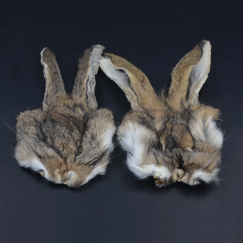 CONTEMPLATOR, atado de moscas, máscara de liebre, protector rico, materiales para doblar el cabello, atado de piel de conejo, oreja de liebre, ninfas, pesca de trucha - imagen 4