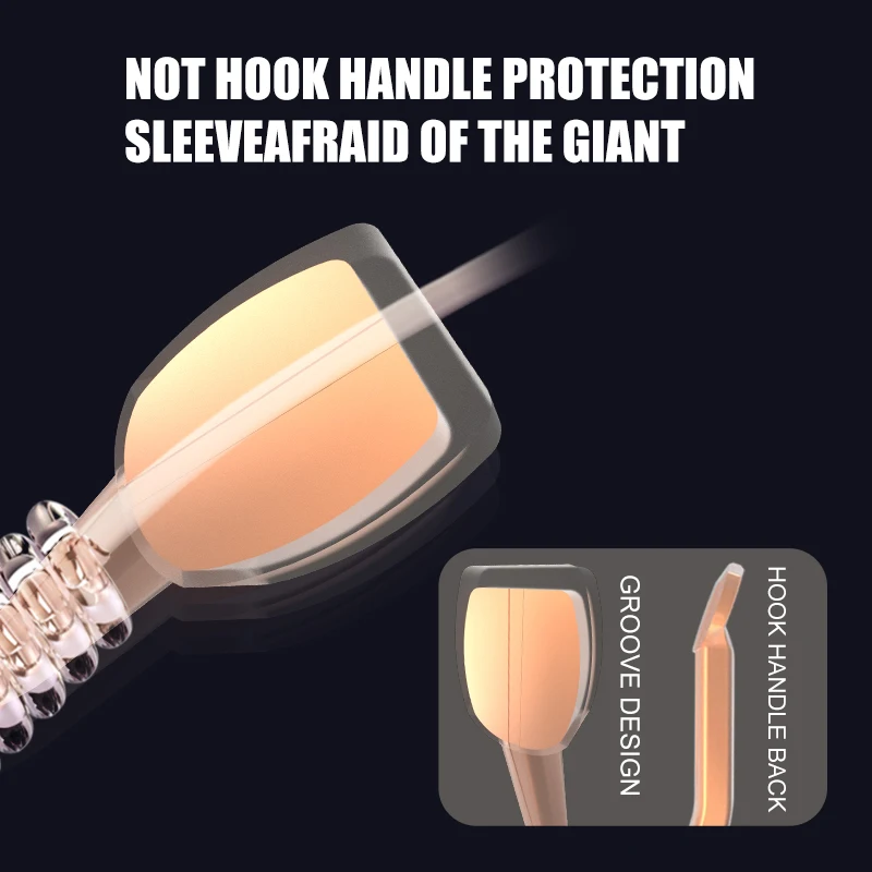 Anzuelos de pesca de mar con tapa automática, accesorios de pesca de carpa grande, 15-50KG, 10 unids/lote por paquete - imagen 5