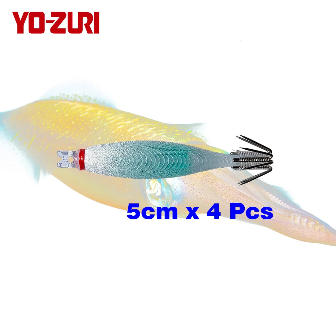 Plantilla de calamar anzuelo de calamar cebo de señuelo de calamar 3 colores Suttee 5cm 2 "Japón hundimiento UV fluorescente Keimura rojo verde 12 Uds - imagen 3