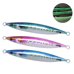 Jig Metálico Luminoso para Sardinas – Señuelo de Pesca en Barco