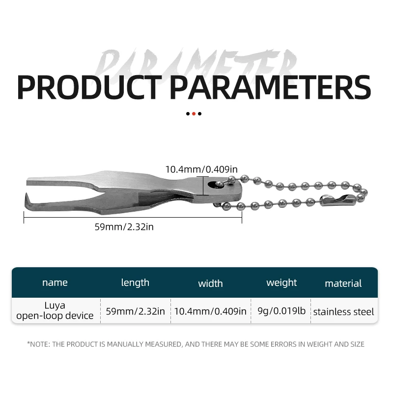 Señuelo de pesca con mosca, abridor de bucle rápido, alicates de anillo dividido para anillo de señuelo de pesca, alicates de pesca de acero inoxidable, herramientas para exteriores - imagen 5