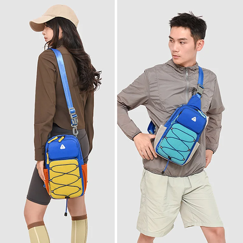 Bolsa de pecho para pesca, viajes al aire libre, senderismo, ciclismo, desplazamientos, Camping, bolsos de hombro, deportes de ocio, mochila grande de corta distancia - imagen 2