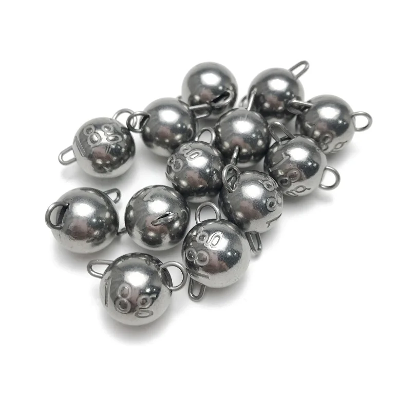 Pesca pura 20g 30g 37g 45g 52g 60g Cheburashka plomo naturaleza acceso de pesca en hielo alta densidad hundimiento rápido - imagen 3