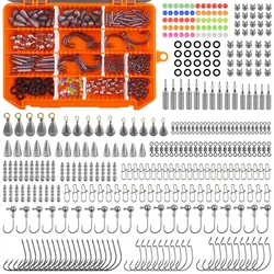 Kit de pesca con anzuelo giratoria y peso tiro directo