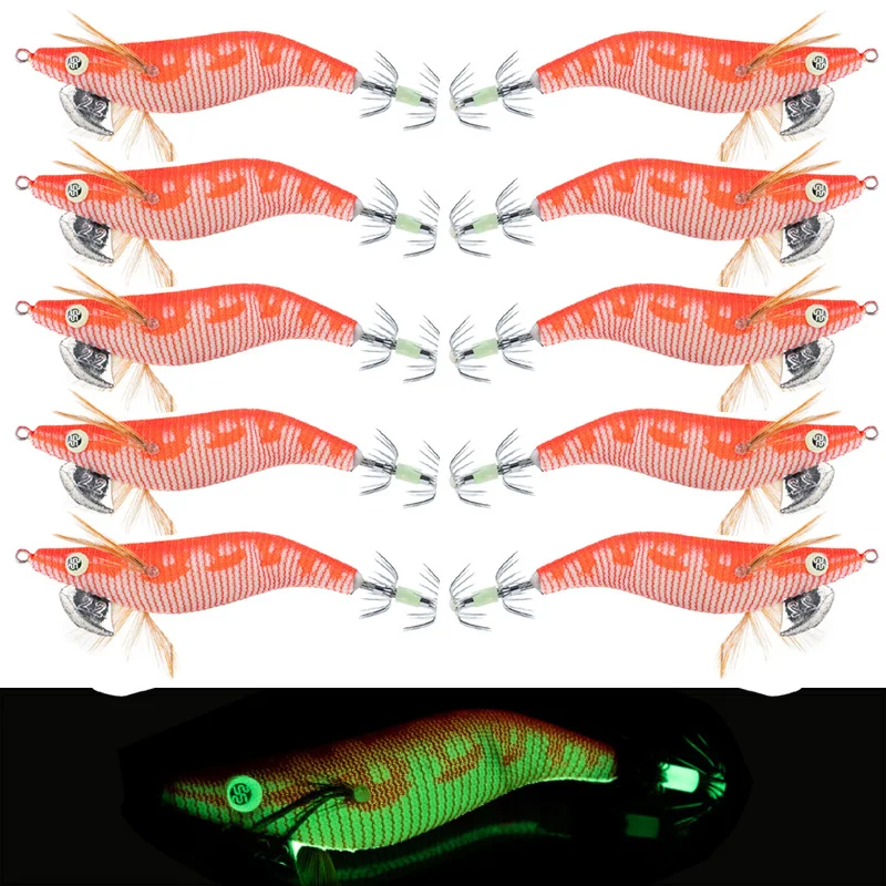Jigs Calamar Luminosos – Corona Artificial para Pesca