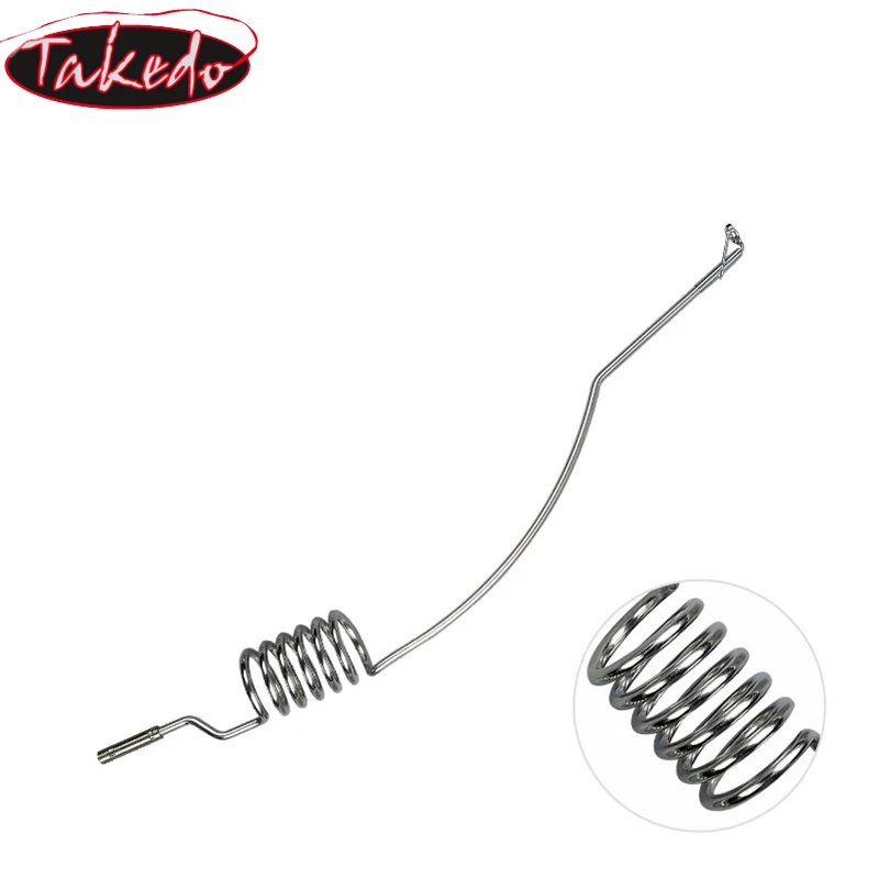 TAKEDO FQ 55CM caña de pescar portátil mango de caña de pescar Mini caña de viaje barco cañas de pescar en hielo - imagen 4