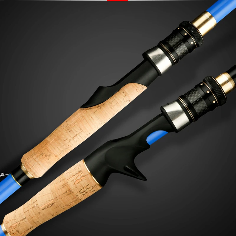 JOSBY-señuelo de caña de pescar de carbono de 3 secciones, Wt:5-35g M Power Spinning/Casting Carp Travel Feeder Pole 2,1 M-2,7 M Tackle Pesca - imagen 5