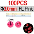 3.0mm FL Pink 100pcs