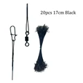 20pcs 17cm black