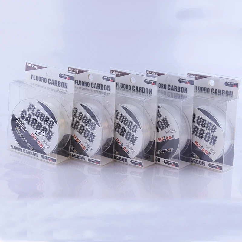 Línea de pesca de nailon monofilamento con revestimiento de carbono fluorado de 0,3/0,35/0,4/0,45/0,5mm, sedal de pesca de mar fuerte, aparejos de pesca de calidad - imagen 3