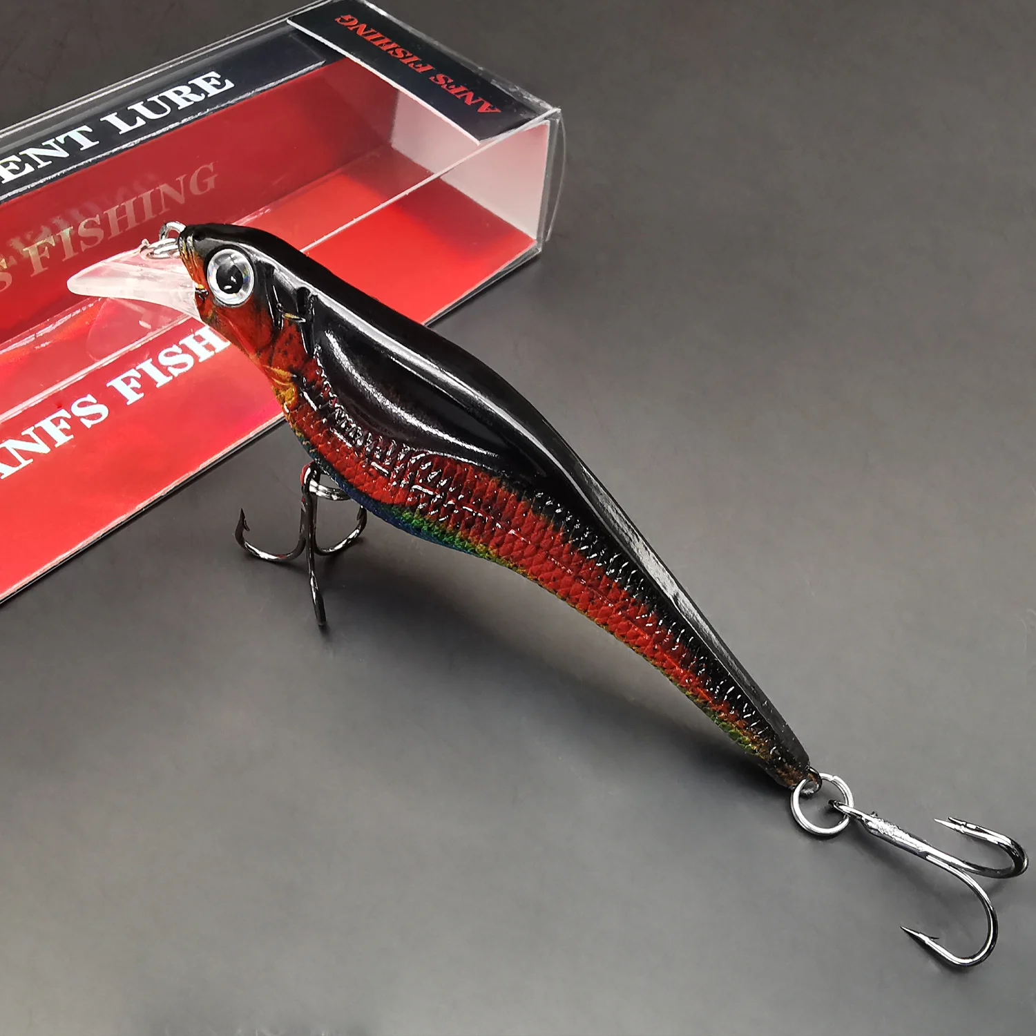 Minnow hundido colorado - Cebo para peces trofeo en profundidades - imagen 5