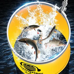 Cubo de pesca portátil de secado rápido, bolsa para peces vivos, bolsa larga duradera, red de pesca para carpa, cruciana, cabezona, Tilapia, Bream, lubina