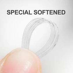 ZUKIBO Fluorocarbono japonés línea invisible 2-18LB