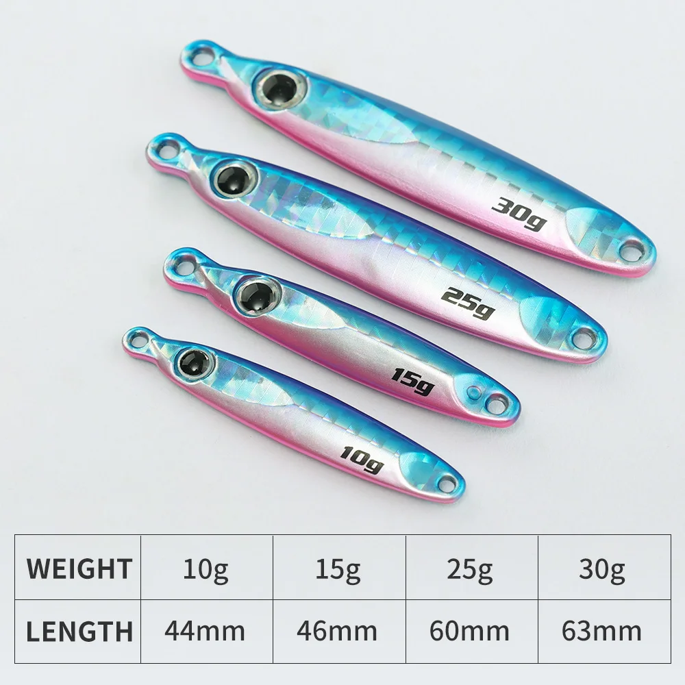 JiggingPro Jig Head de tungsteno para pesca en mar — fundición larga - imagen 3