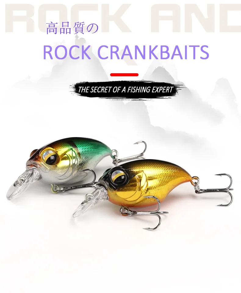 Crankbait AJLURES 38mm vista frontal