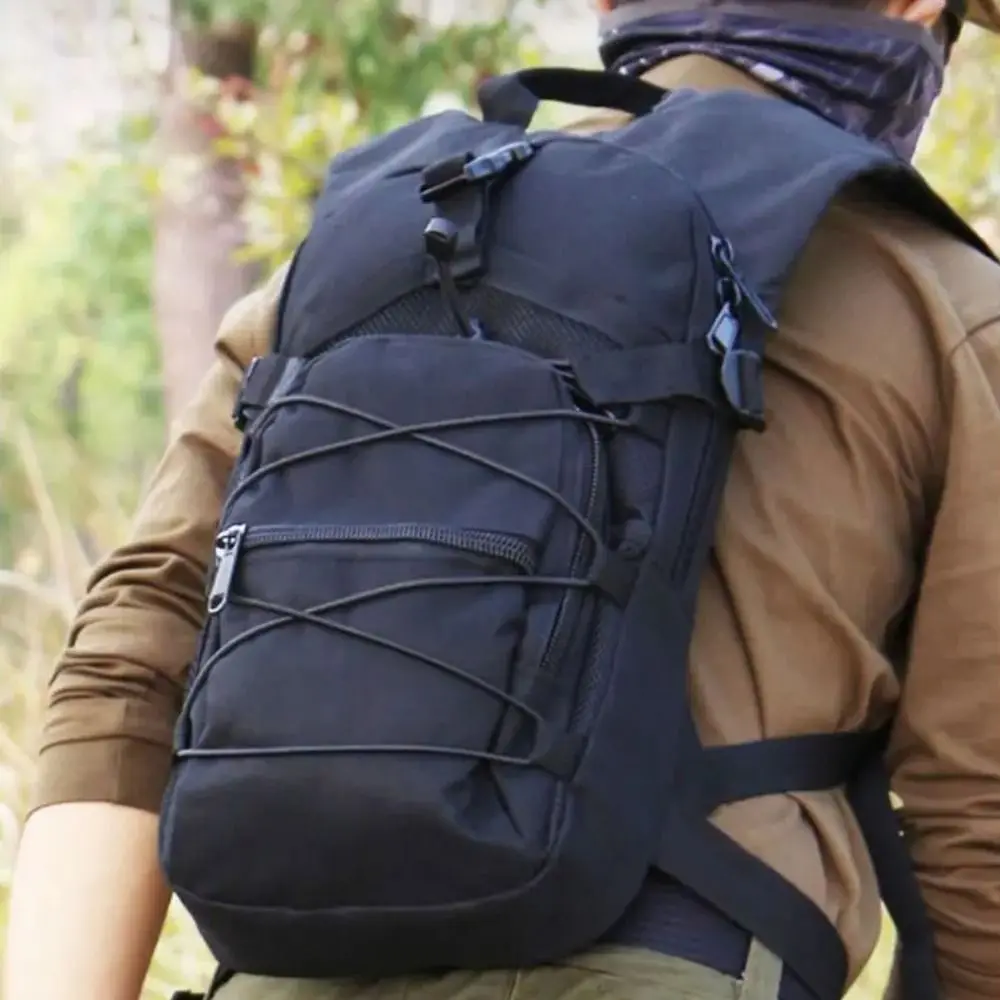 Mochila de escalada y ciclismo resistente al agua, ultraligera, impermeable, para pesca, bicicleta, mochila deportiva portátil ajustable para senderismo - imagen 4