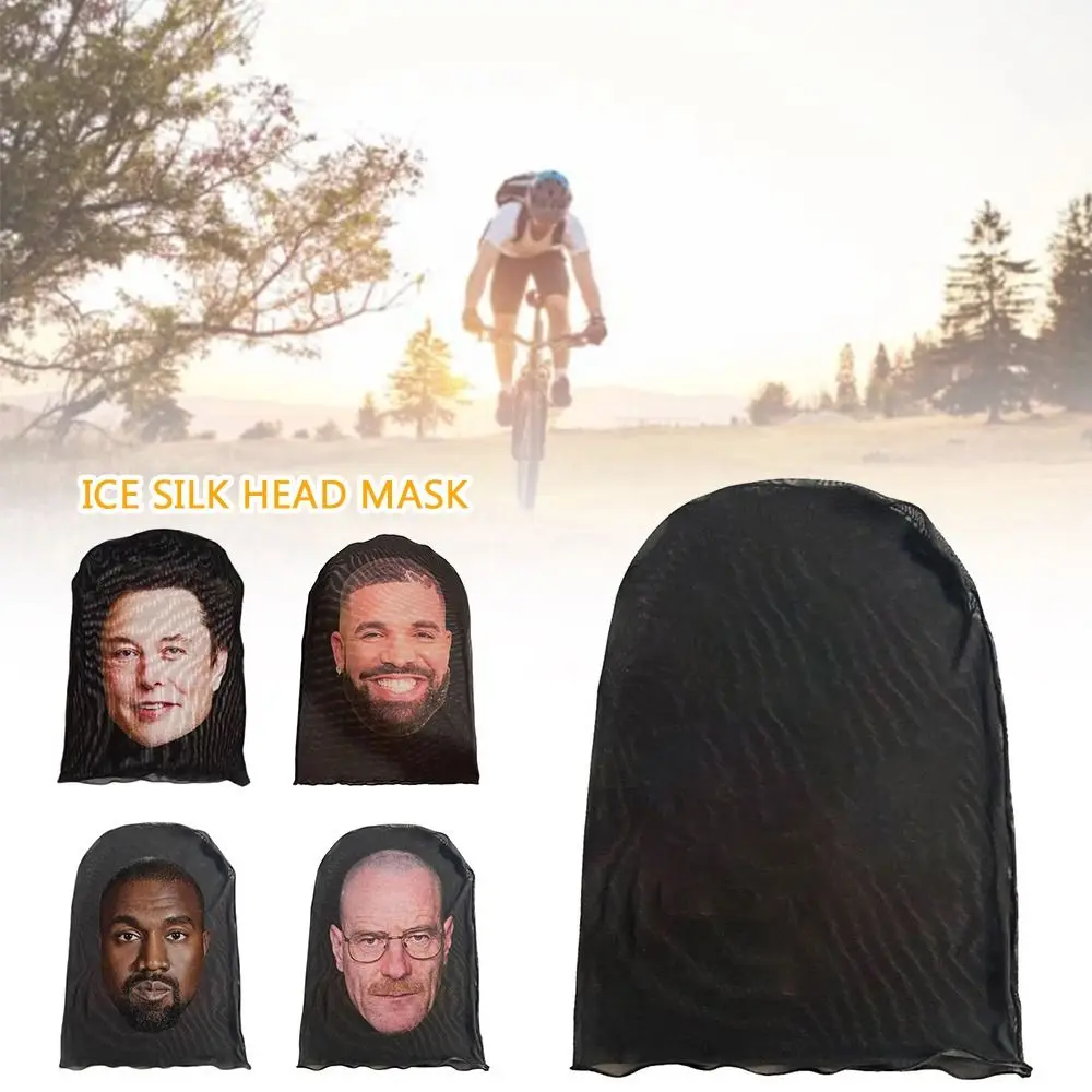 Mascarilla 3D sin costuras para hombre y mujer, máscara facial mágica y divertida de celebridades, Bandana unisex, pañuelo de tubo, polaina, calentador, cubierta facial, bufanda para la cabeza, diadema - imagen 2