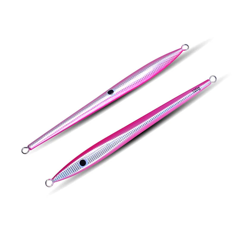 Plantilla de Metal luminosa, cebo para peces, luz nocturna de 200G, 300G, caballa de hundimiento rápido, plomo, pesca en el mar, luz nocturna de hundimiento rápido en carretera - imagen 5