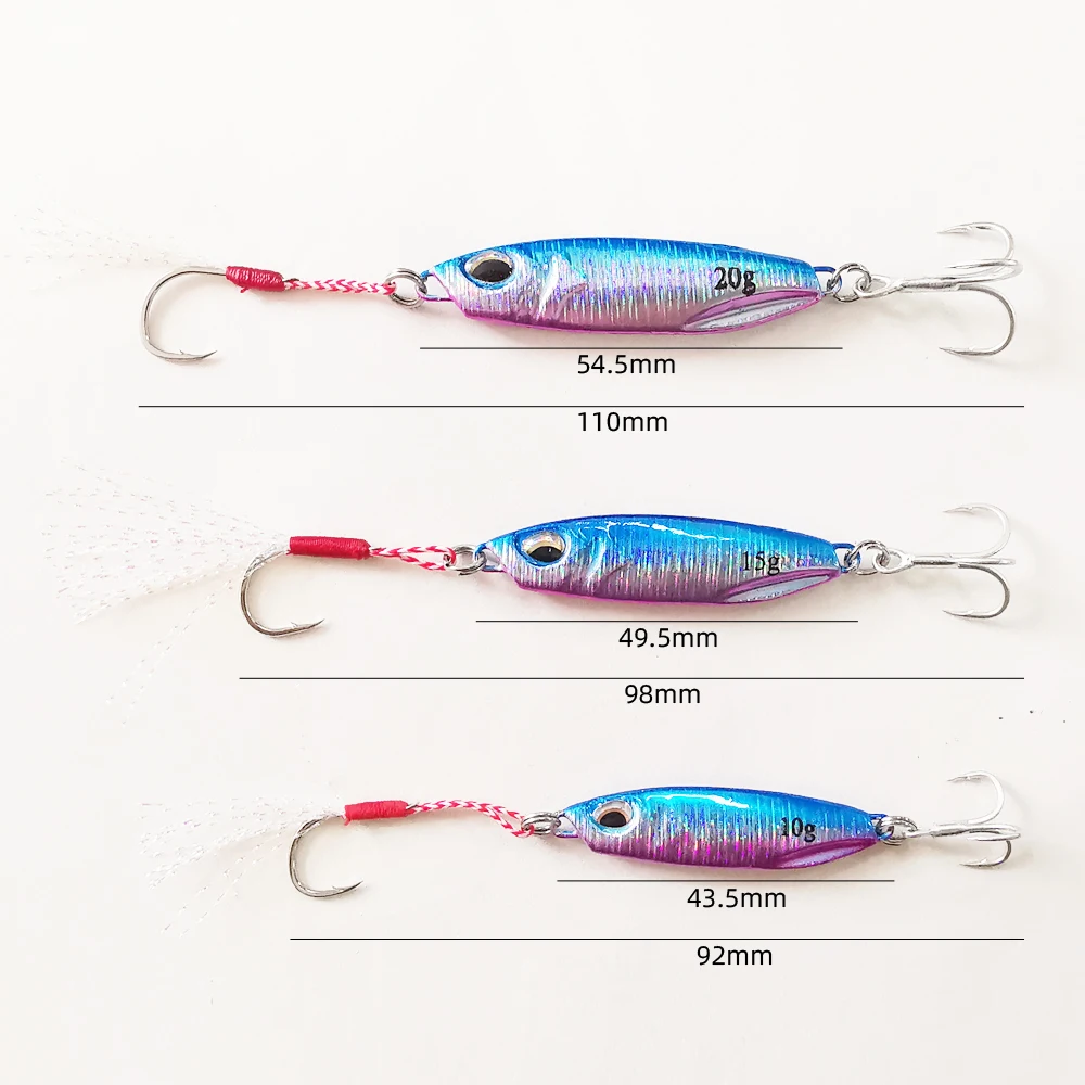 DNDYUJU-señuelo de Pesca de carpa, cebo Wobbler, cuchara de Metal, 10g, 15g, 20g, Crankbait, 1 ud. - imagen 2