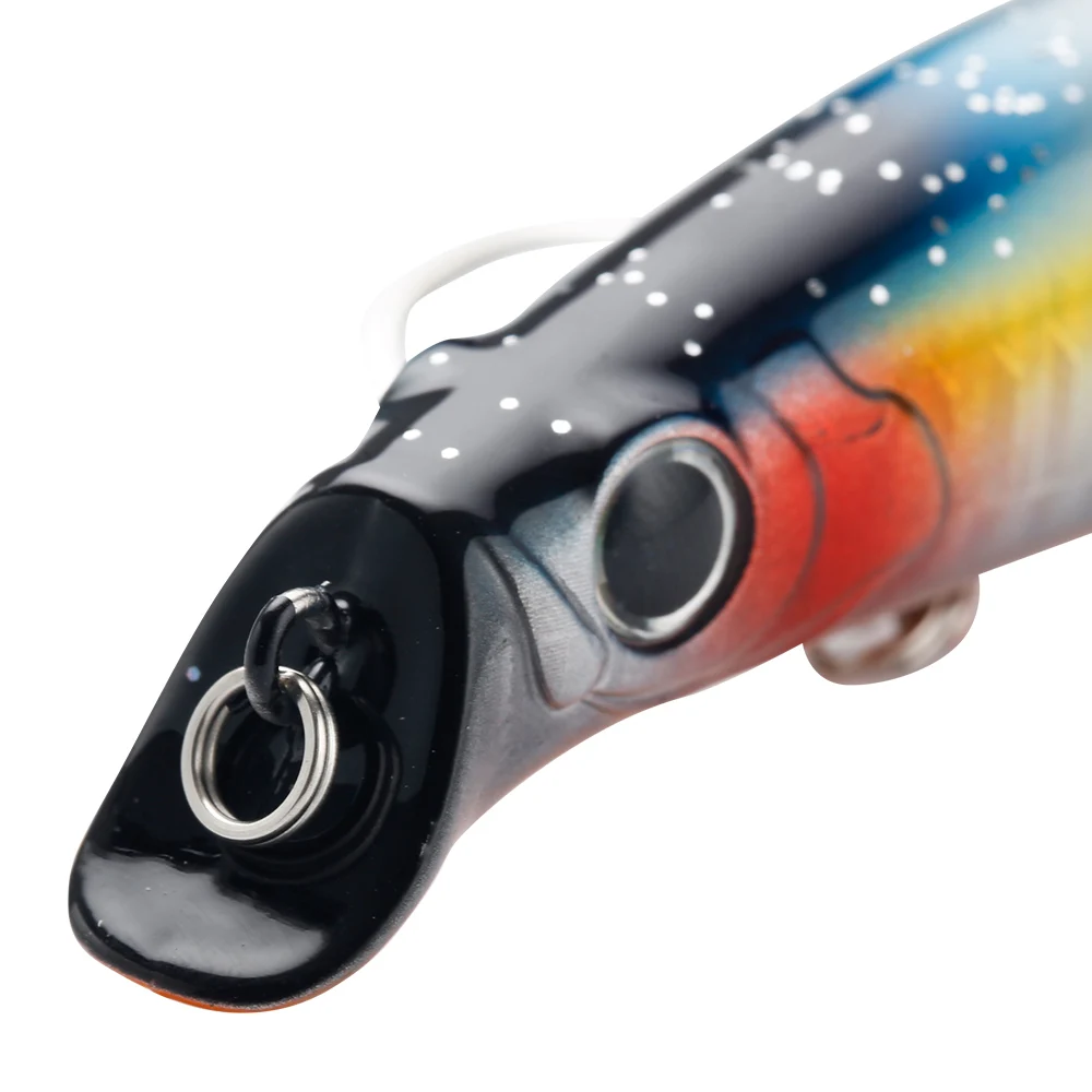 Cebo de pesca de 105mm y 18,5g, de hundimiento lento señuelo, bola de acero en el interior, Jerkbait, Minnow Wobbler, Lucio, aparejo - imagen 4