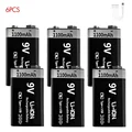 9V 1100mAh 6pc