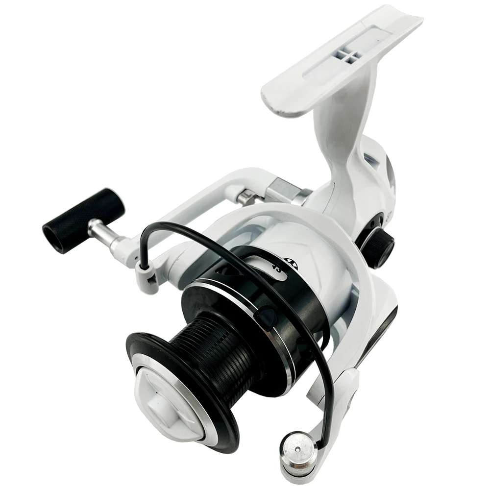 Carrete giratorio ultraligero de pesca, aparejos de pesca de carpa, Serie 2000-7000, 10KG - imagen 2