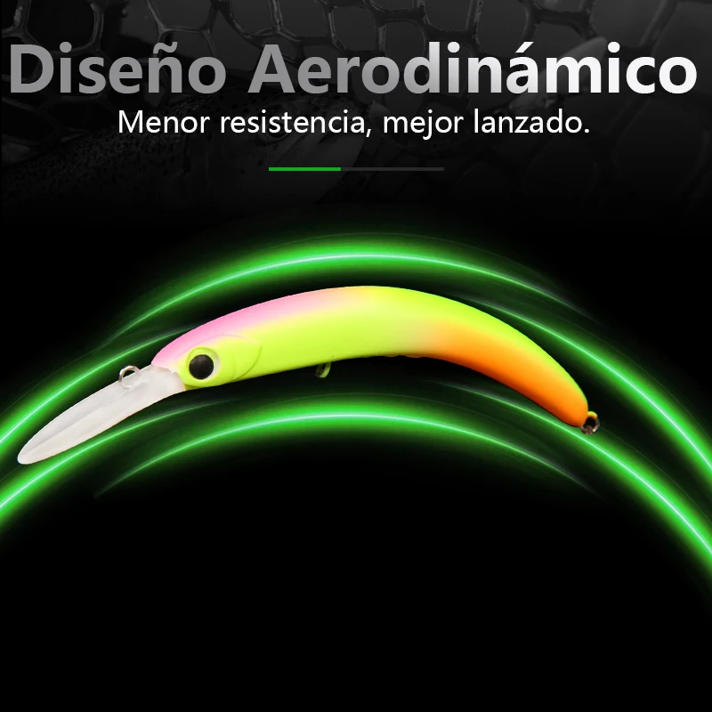 Letoyo Minnow 55mm 3g – Wobbler para trucha y perca - imagen 4