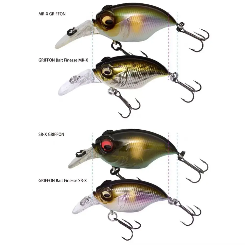 Nuevo GRIFFON CRANK Little Demon Fatty 7g cebo de señuelo de perca competitivo MR-X/SR-X - imagen 5