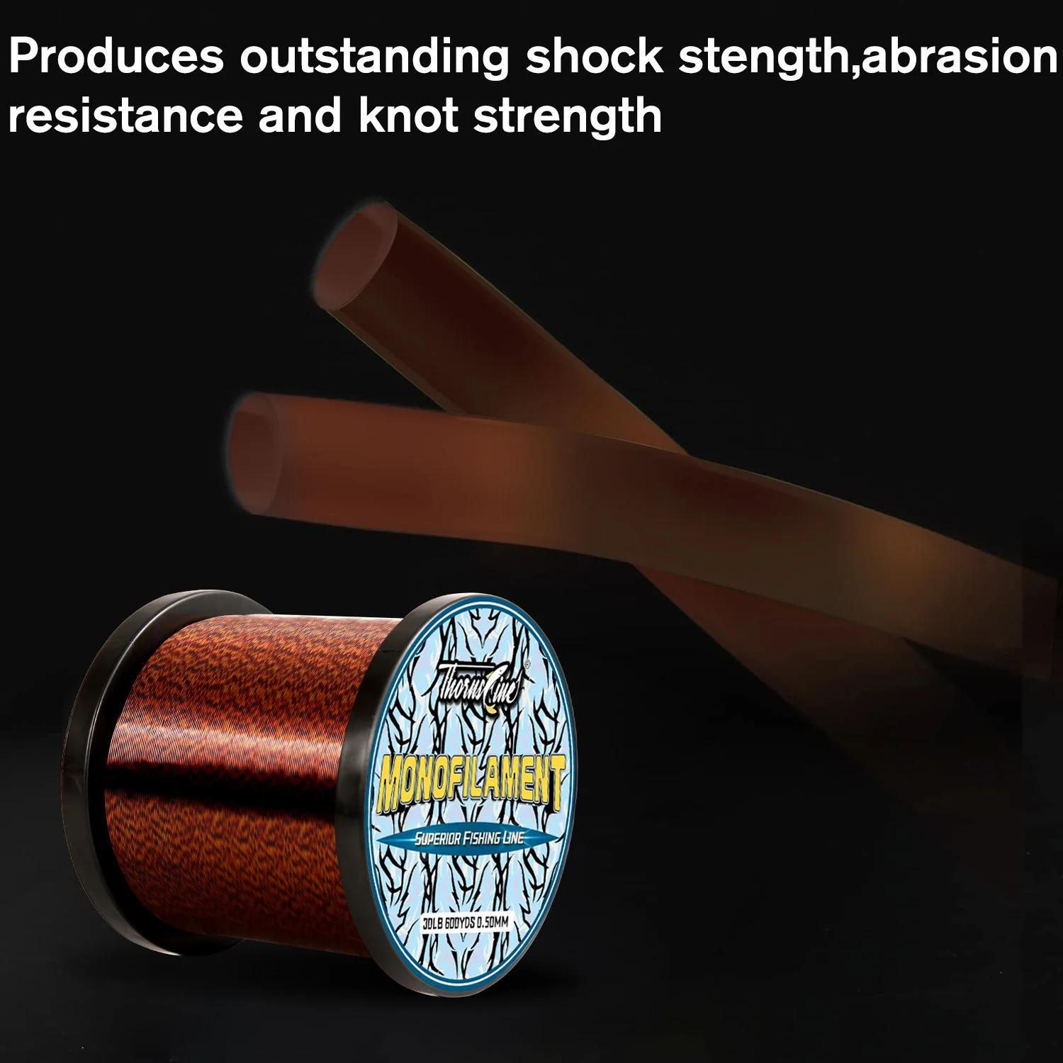 Línea de pesca Invisible de camuflaje manchado de 3000M, herramientas de sedal de carpa de nailon monofilamento con revestimiento de fluorocarbono súper 3D de 500/1000M - imagen 2