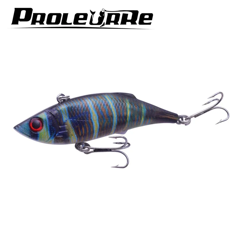 Señuelo de pesca VIB de invierno, cebo con cuchara, 7,5 cm, 9,5g, Crankbait duro Artificial, Wobblers de plástico para aparejos de pesca Isca Peche, 1 ud. - imagen 4