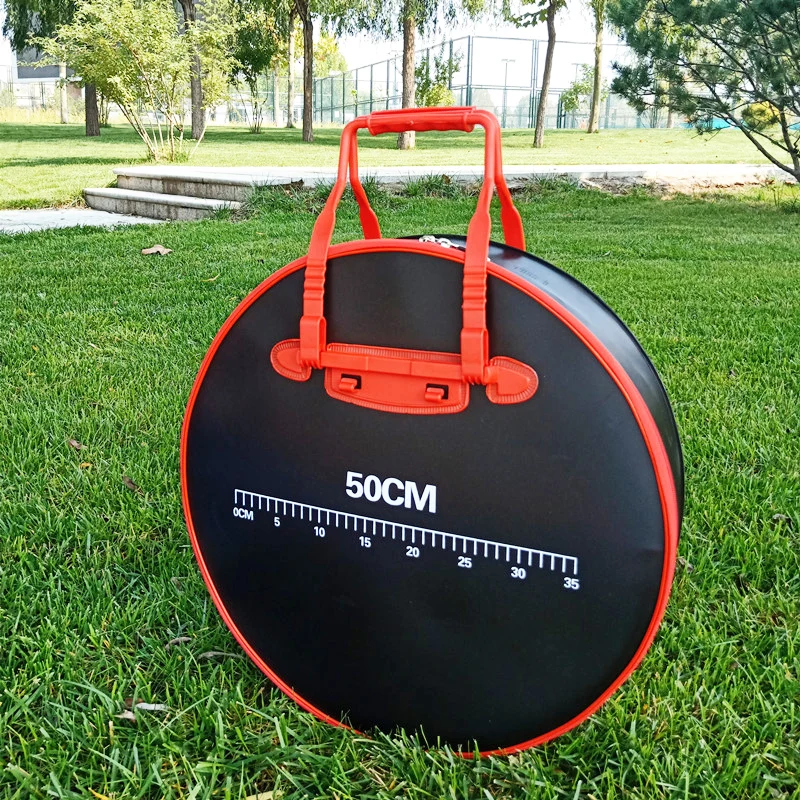 Bolsa de pesca Lawaia EVA, bolsa de aparejos impermeable de una capa, bolsa de equipo de pesca multiusos resistente al desgaste, paquete más grueso para el cuidado del pescado